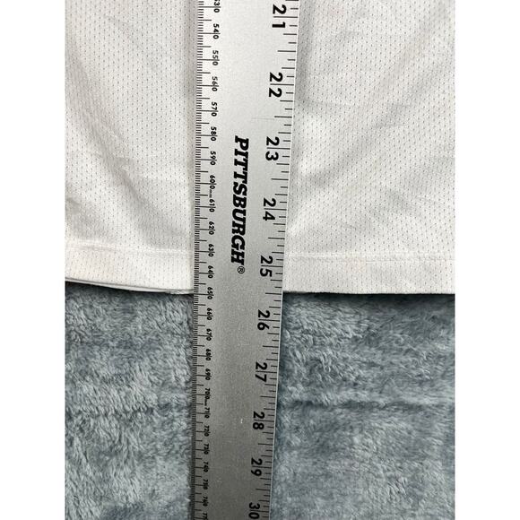 Nike Men’s Medium White DSU Trojans Dri-FIT Short Sleeve Top Good - Picture 8 of 9